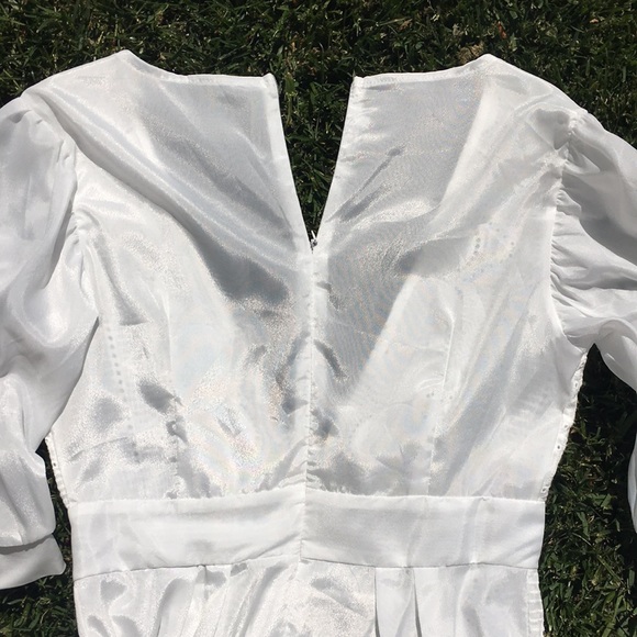 All white lice detail long dress…. - Picture 9 of 11